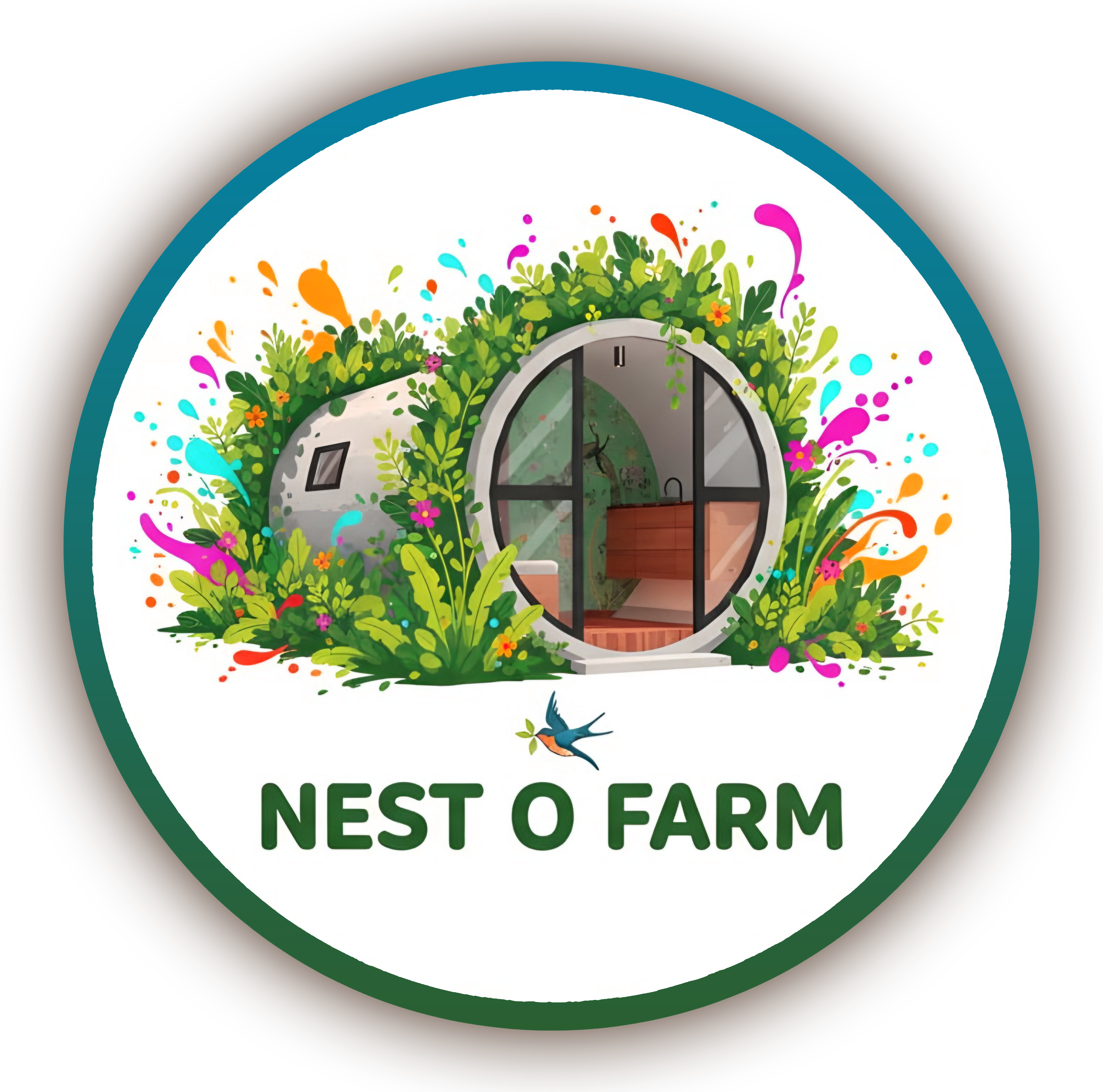 Nest O Farm logo